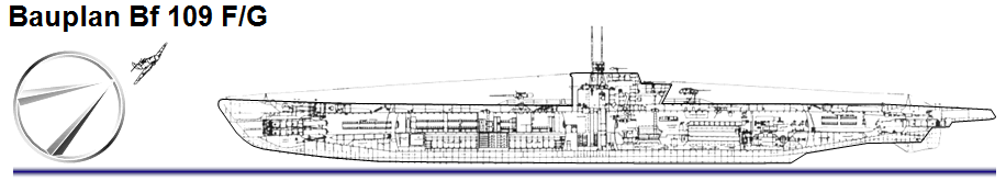 Bauplan Bf 109 F/G